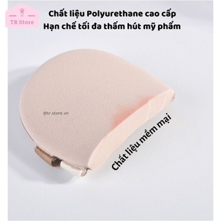Mút cushion giọt nước Malian gấu nâu kèm hộp đựng