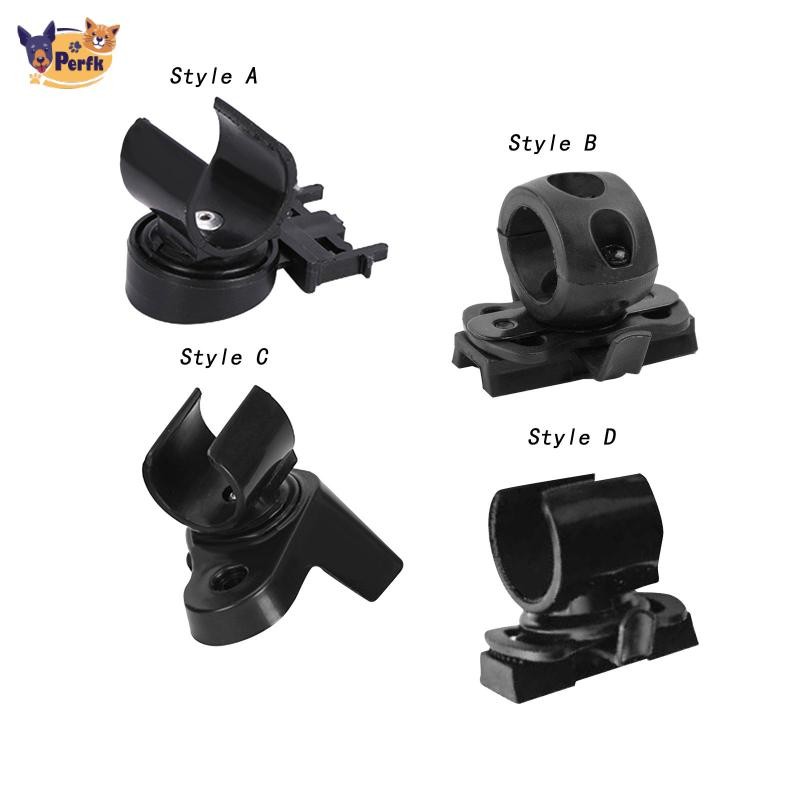 Giá đỡ đèn pin gắn mũ bảo hiểm màu đen, lắp đặt dễ dàng, phụ kiện mũ bảo hiểm