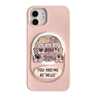 Hoạt Hình Dễ Thương Nhỏ Giọt Từ Tính Giá Đỡ Điện Thoại Cho IPhone 16 15 14 13 12 Pro Max 14 Plus Có Thể Gập Lại Pop Ring Grip Co Giãn Để Bàn Chân Đế p5