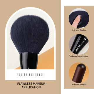 Cọ phấn phủ lớn MAANGE cọ makeup mặt có lông mịn và tay cầm bằng gỗ 52100