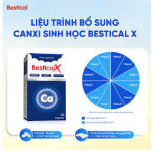Canxi Bestical X - Canxi sinh học dạng viên trẻ đang trong giai đoạn phát triển chiều cao - hanzo2009