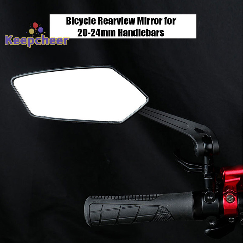 Keepcheer Gương chiếu hậu xe đạp điện/leo núi 360° điều chỉnh, phản quang, phụ kiện đi xe đạp [Mới]