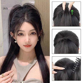 Julyhot Đuôi Ngựa Tóc Giả Nữ Nửa Dây Buộc Đuôi Ngựa Mô Phỏng Tóc Lấy Kẹp Tóc Gà Tóc Giả Mảnh Đuôi Ngựa Bím Tóc Massivedeals