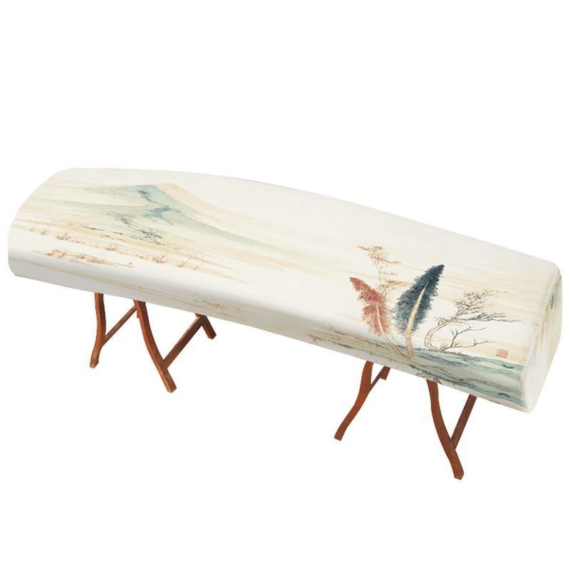 Guzheng bao vải cao cấp chống bụi, phong cách mục vụ, in họa tiết văn học, phù hợp đàn guzheng