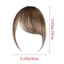 CPINCP False Bangs, Phần mở rộng tóc vô hình, Viền giả siêu nhẹ tự nhiên thời trang dành cho nữ