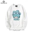 Cotton Size Lớn Dài Tay Hatsune Miku Thu Đông Nam Nữ Plus Nhung Mỏng Phong Cách Cổ Tròn In Hình Tất Cả Trận Đấu