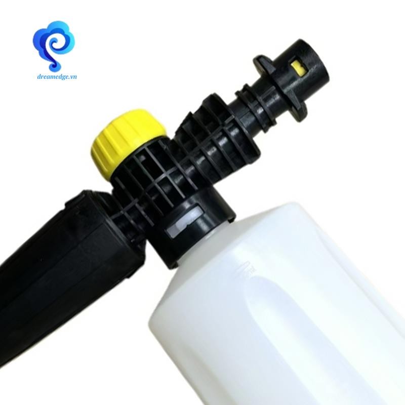 [Dreamedge] Bình tạo bọt tuyết 600ML cho Karcher K2 K3 K4 K5 K6 K7 Vòng đệm áp suất ô tô Máy tạo bọt xà phòng có vòi phun