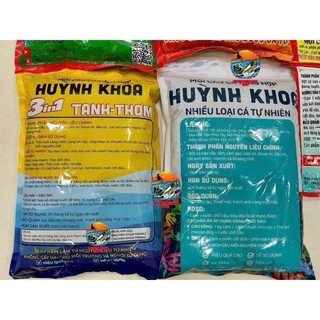Cám huỳnh khoa. Huỳnh khoa nhỏ - chuyên cá có vẩy, và Huỳnh Khoa lớn - chuyên các loại cá tra cám tanh thơm