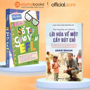 Sách - Lẻ/Combo: Số Tay Giáo Viên EFL + Lời Hứa Về Một Cây Bút Chì (Alpha Books)