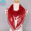 Sund Tam Giác Khăn Pha Trộn Jacquard Hoa Hồng Khăn Cho Nữ Nhà Thờ Hồi Giáo Cầu Nguyện Cưới Khăn Choàng VN