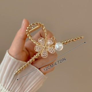 Barrettes vuốt tóc hoa đa năng, phù hợp cho nữ và bé gái sử dụng hàng ngày