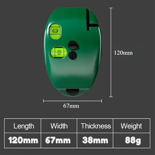 Máy Cân Bằng Laser Đa Năng, Đo Góc Vuông 90°, dòng laser 2 đường, Chống Sốc, dễ sử dụng