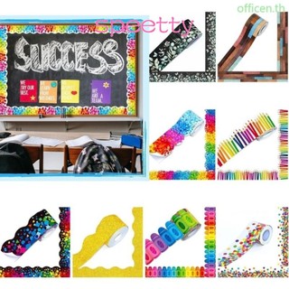 Giấy viền SPEETTY, Giấy dán trang trí 18M, DIY Handmade Crafts Bulletin Board Border