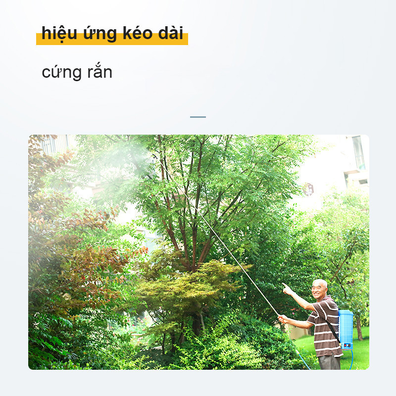 【24H】 Cần Xịt Tưới Cây Inox Dài 2.4m, 3.4m, 4.4m – Dùng Tưới Lan, Phun Xịt Thuốc Sâu