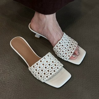 Giày cao gót mũi vuông Stiletto dành cho nữ