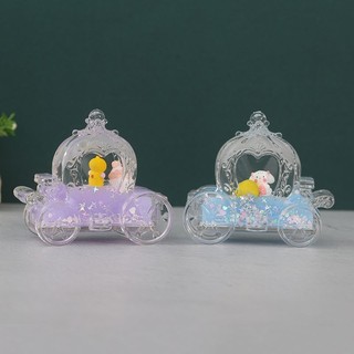 Hoạt Hình Bánh Bao Nổi Đồng Hồ Cát Trang Trí Bí Ngô Xe Sáng Tạo Dầu Thả Bút Chèn Chất Lỏng Lấp Lánh Đồ Chơi SW0O