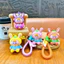 Móc khóa hình thỏ dễ thương dùng móc chìa khóa xe treo túi sách balo học sinh phụ kiện cute ấn tượng