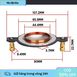 [COD] Màng Titan Treble Coil 450 – Đường Kính 44.4mm, Âm Thanh Trong, Chống Méo Âm