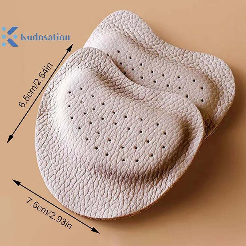 Kudosation 1 Đôi Dép Chống Trơn Trượt Miếng Dán Da Miếng Lót Nữ Giày Cao Gót Giảm Đau Chèn Đế Ngón Chân Đệm Chăm Sóc Chân Giày Miếng Lót
