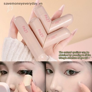 [savemoneyeveryday] Bút kẻ mắt Bút kẻ mắt khô nhanh tự nhiên Bút kẻ mắt đôi lười biếng Bút kẻ mắt dạng lỏng không thấm nước Bút kẻ mắt mở rộng Trang điểm đuôi mắt [vn]