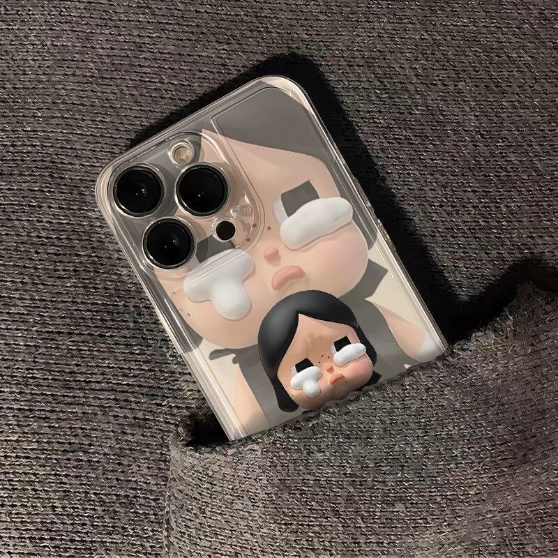 【✨Spot】[Crybaby Ốp điện thoại em bé khóc] ốp lưng iphone 16 promax/Apple 15pro/14plus/ 13, chống sốc