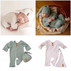 Bộ Chụp Ảnh Bé GODD Mũ Đan Thoải Mái Và Quần Co Giãn Cho Trẻ Sơ Sinh Ảnh