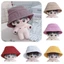 Mũ Búp Bê EDIWANY, Mũ Xô Thu Nhỏ Thiết Kế Thời Trang 10-15CM, Màu Kẹo Cotton Nhiều Màu Sắc Trang Trí Kích Thước Thu Nhỏ Mũ Panama Bộ Sưu Tập Thu Nhỏ