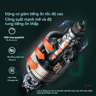 mini lưng matxa máy đấm vai tặng kèm phụ kiện liệu cầm gáy massage trị súng 12 cổ chống ồn vượt trội tay giá tốt nhất
