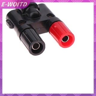E-woitd 1 Bộ Chuyển Đổi BNC Sang Chuối Nam Cắm & Nữ Jack Chuối Nữ Ổ Cắm Ràng Buộc Bài RF Coax Bộ Chia Đồng Trục HNVN