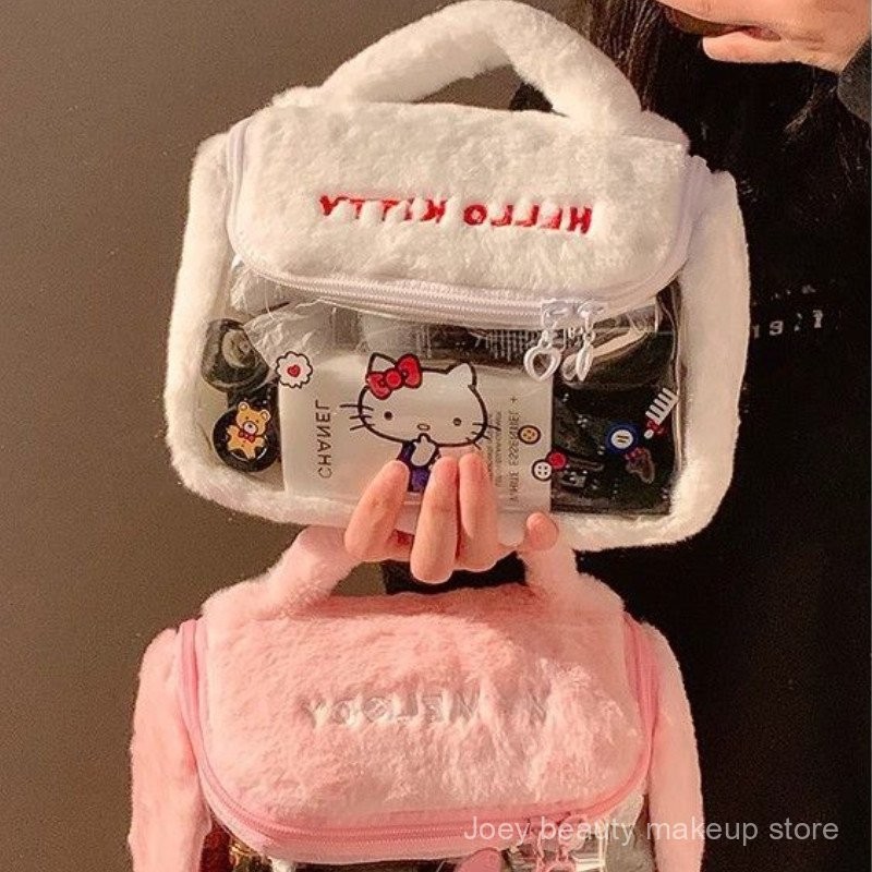Túi đựng mỹ phẩm sang trọng Hello Kitty JCOP dễ thương