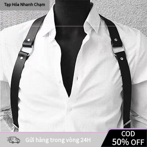 [COD]Dây Đeo Áo Ngực Nam – Phong Cách Hipster, Chất Da Cao Cấp, Thiết Kế Ấn Tượng