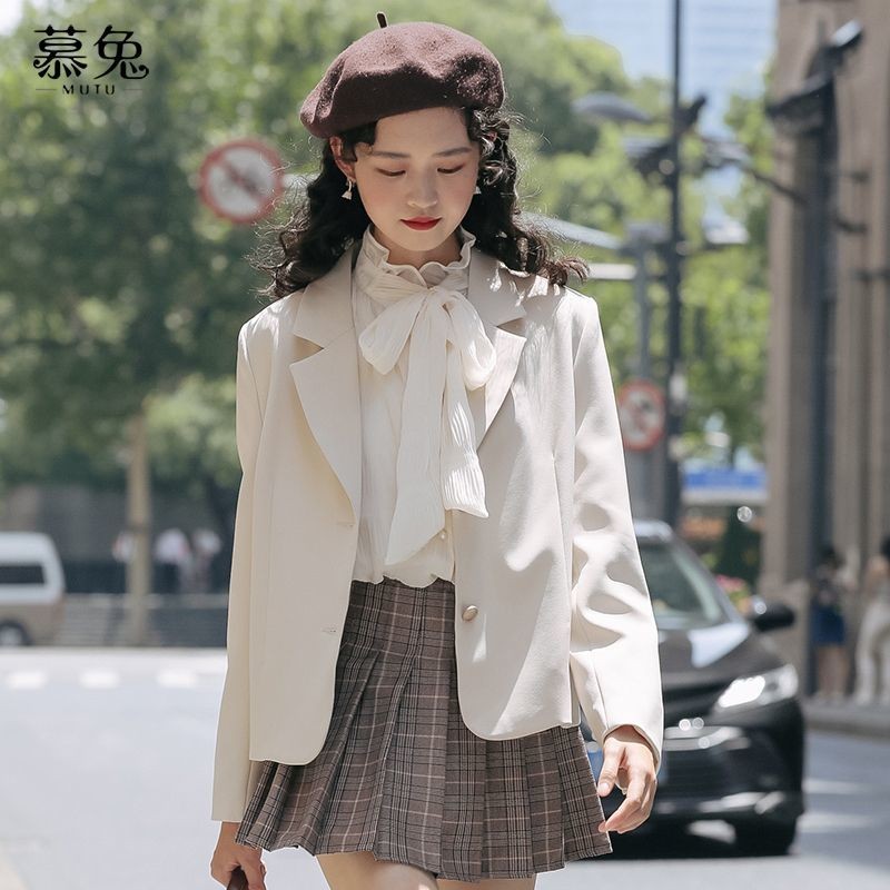Mutu Xếp Ly Ren-Up Cổ Áo Sơ Mi Voan Nữ Mùa Xuân 2026 Phong Cách Mới Retro Thiết Kế Niche Dài Tay Top