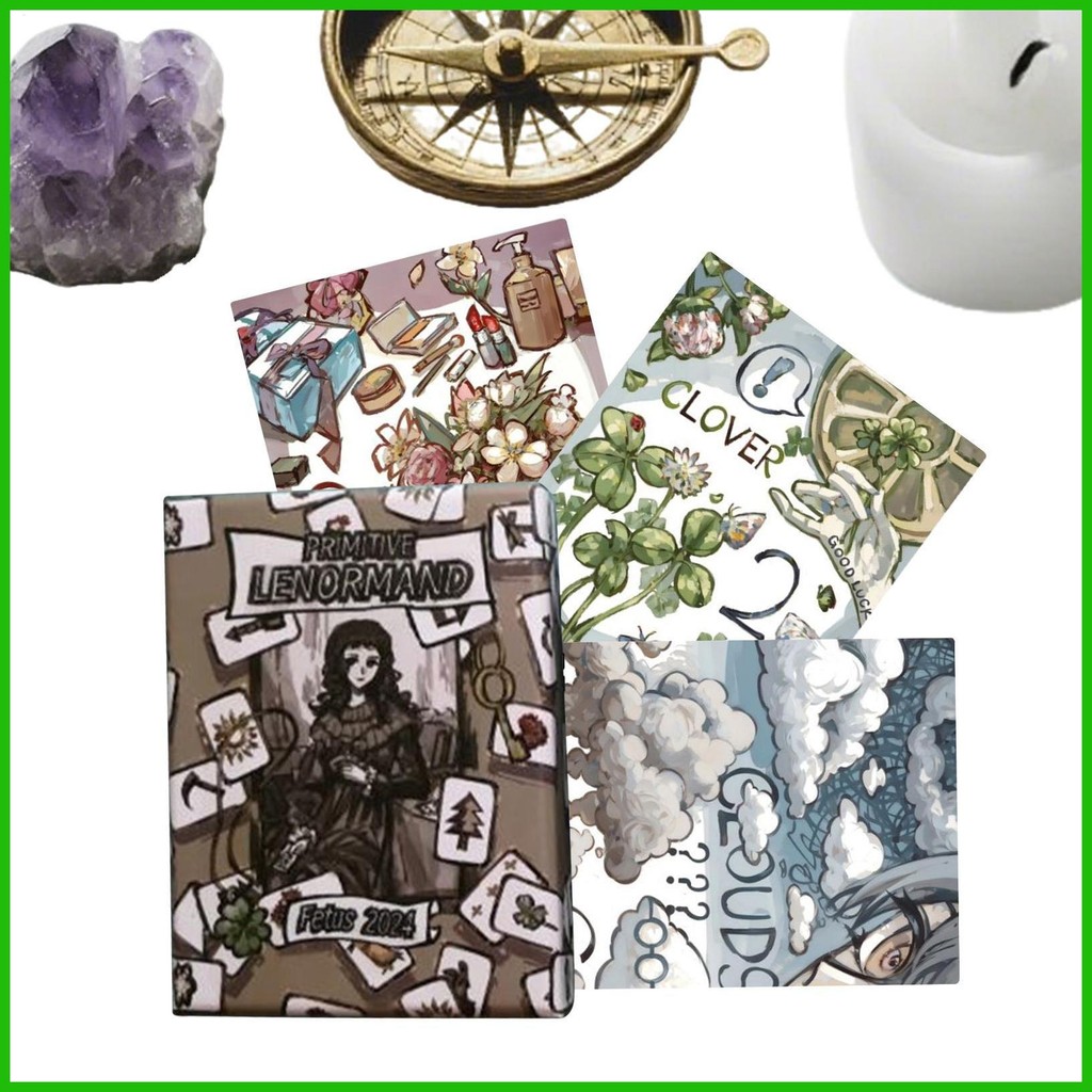 Người mới bắt đầu Tarot Deck 42 Thẻ đồ chơi để bàn Giải trí di động Bộ bài toán Oracle Tool cho du lịch gia đình