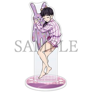 Mô Hình Acrylic Demon Slayer – Figure Anime Tokitou Muichirou, Tsuyuri Kanao, Đế Trưng Bày Trang Trí Bàn