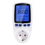 Máy đo công suất màn hình LCD kỹ thuật số GODD Wattmeter 220V Đèn nền Tiêu thụ điện