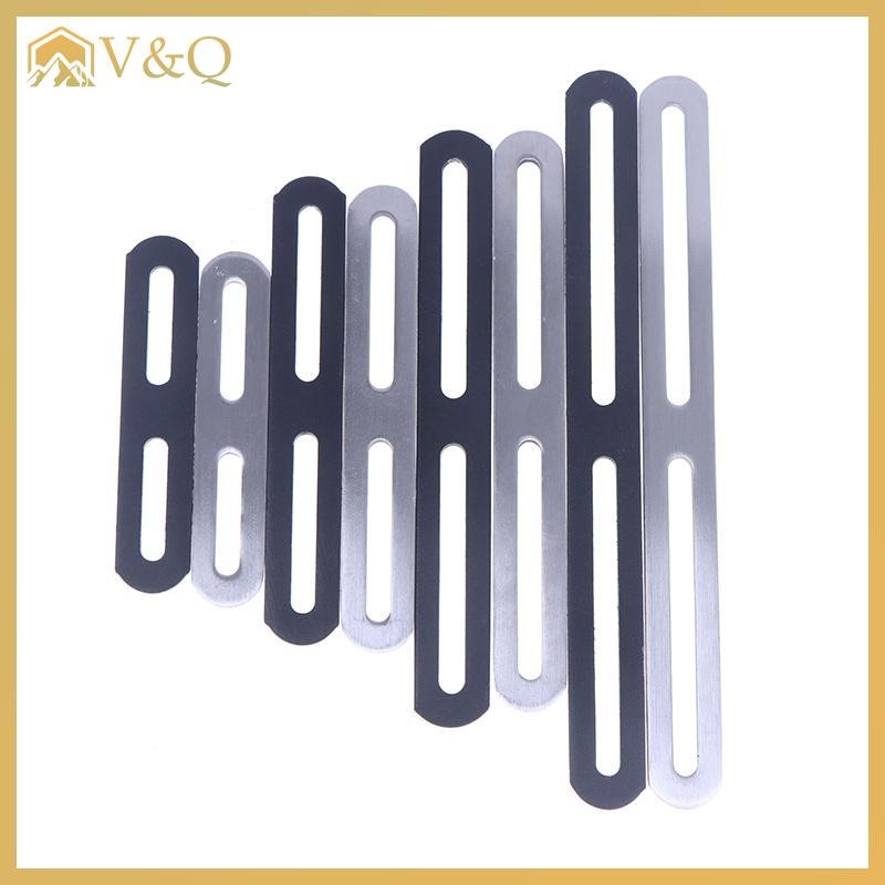 Littleloves1 1 Cái Thép Không Gỉ Góc Thẳng Giá Đỡ Đen / Bạc Dày 180 Độ Đế Cố Định Đầu Nối Giá Đỡ Đồ Nội Thất EN