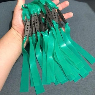 5 dây, 10 dây SUPER HUNTER 0,65mm dây kéo tới má dài 15cm. Dùng để kháng lực, tập thể dục thể thao
