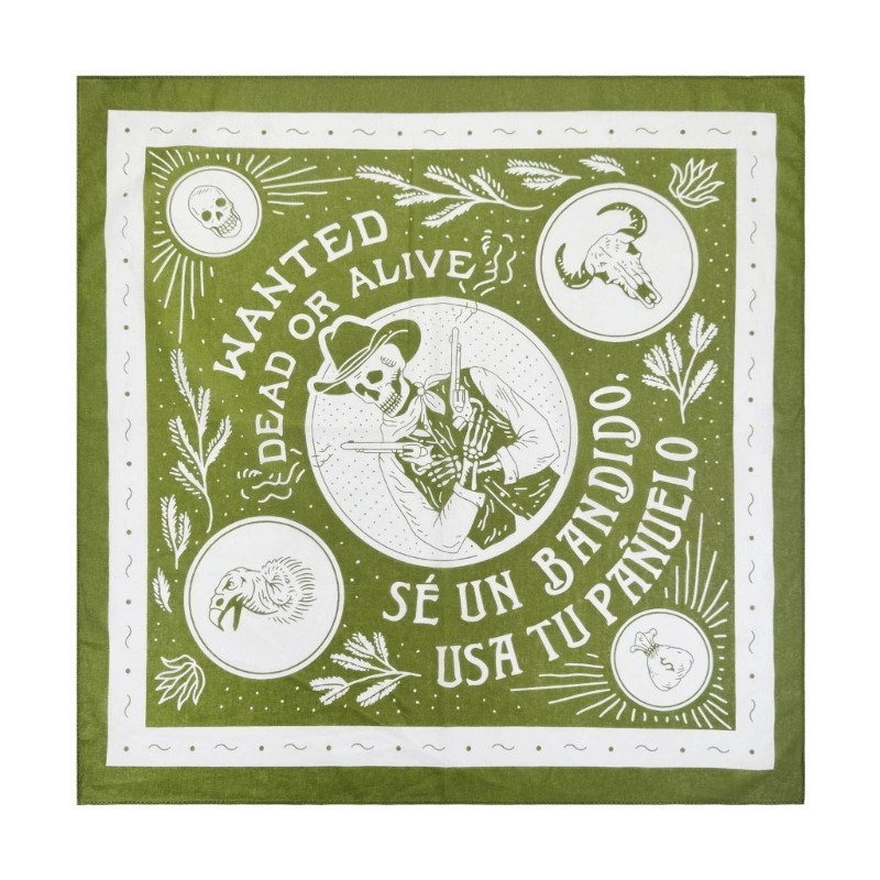 Vic Tinh Tế Phương Tây Bandana Dành Cho Người Lớn Thời Trang In Hình Sáng Tạo Hiphop Bandana Khăn Trùm Đầu Co Giãn Cho Biểu Diễn Sân Khấu