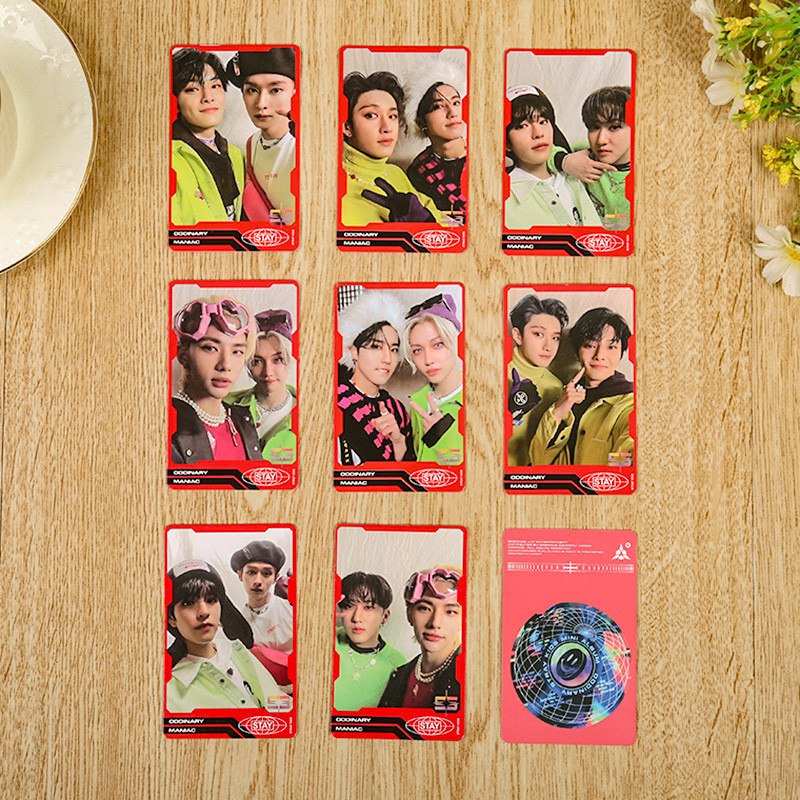 8-11 Chiếc STRAY KIDS Photocards CIRCUS Album ODDINARY MANIAC Photo Lomo Cards HYUNDAI BANGCHAN LEE BIẾT CHANBIN HAN FELIX I.N SENUGMIN NASIFIC 2022 Thiệp Chúc Mừng Bưu Thiếp Nhanh YM