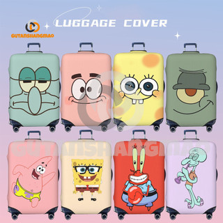 SpongeBob SquarePants Hành Lý Có Thể Giặt Vali Bảo Vệ Chống Trầy Xước Vali Phù Hợp Với 18-32 Inch