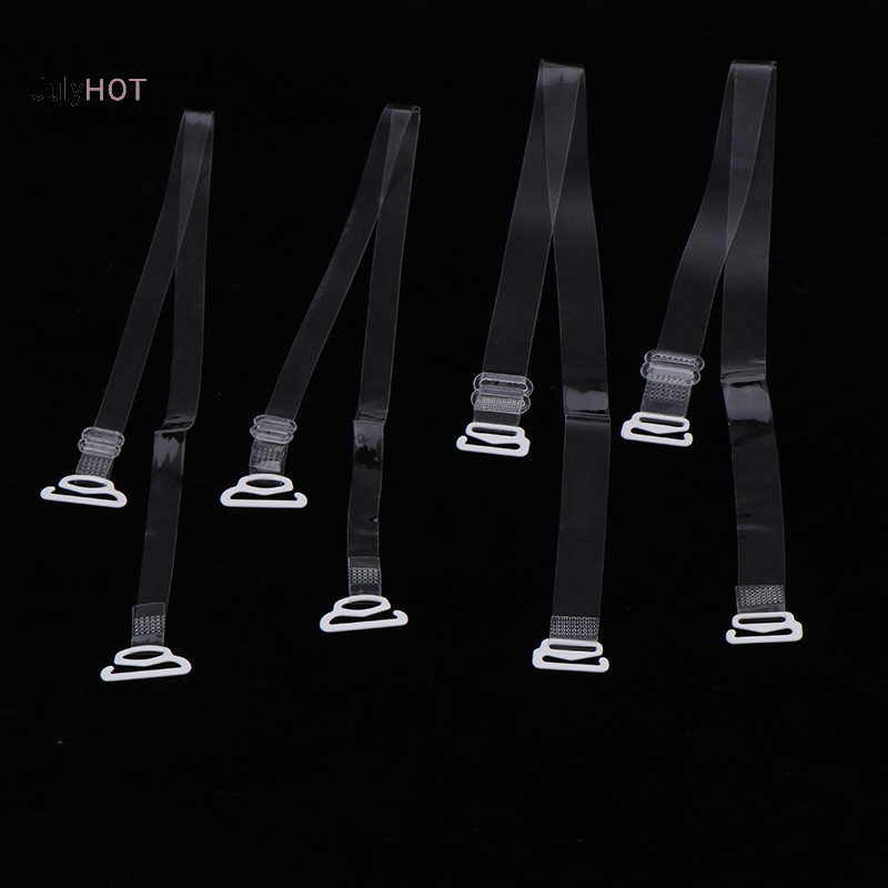 Julyhot Có Thể Điều Chỉnh Thân Thiết Phụ Kiện Dây Áo Ngực Dây Thắt Lưng Nữ Đàn Hồi Vô Hình Trong Suốt Silicone Áo Ngực Dây Massivedeals