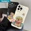 ibumpers Ốp lưng Iphone Hàn Quốc Cute Capybara In Hình nhám Ốp điện thoại Mỏng Silicone Mềm Chống Sốc Cho Iphone 15 14 12 13 11 Pro Max IP 7 8 Plus Iphon X XS XR Xs Max