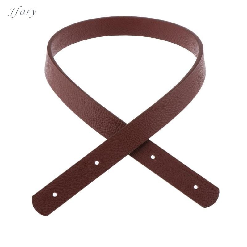 Jfory Da PU Túi Tote Dây Đeo Tay Cầm Túi Xách Vai DIY Ví Làm Phụ Kiện Có Đinh Tán