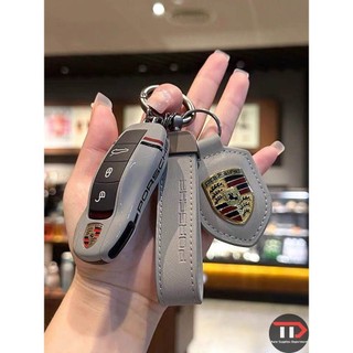 [Hàng có sẵn] Hộp đựng chìa khóa ô tô cho Porsche Cayenne Macan718 Paramela 911Taycan Chìa khóa Túi Fob