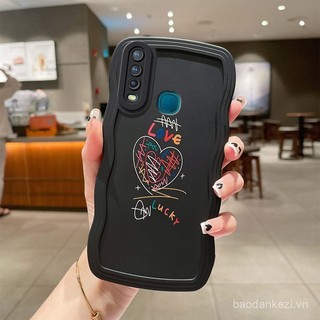 Vivo U10 Vivo Y17 Y15 Y12 case wave pattern Silicon TPU phone cover for DBL Vivo U10 Vivo Y17 Y15 Y12 QHGE