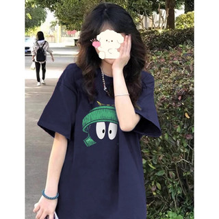 Áo thun nữ 3158 tay ngắn in họa tiết cotton mùa hè thoáng mát