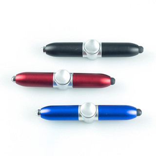 Sáng Tạo Dạ Quang Đầu Ngón Tay Con Quay Con Quay Ánh Sáng Bút Bi Bút Stylus Đa Năng Boring Giải Nén Bút