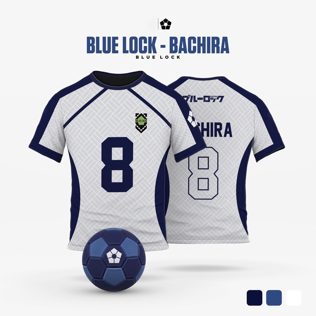 Blue Lock ITOSHI BACHIRA Anime cosplay vải Áo thun oversized mềm mại khô cổ tròn hàng đầu dáng rộng quần áo cha
