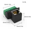 WU Ethernet RJ45 Nữ sang 8 Pin Vít Đầu Nối Mạng Bộ Chuyển Đổi Cho Cat7 Cat6 Cat5 Cat5e Extender