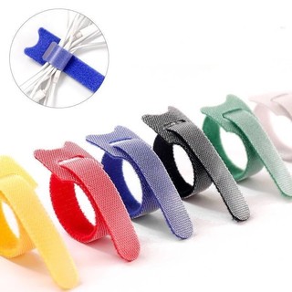 Cáp Sạc Tự Dính Nhiều Màu Di Động Có Thể Tái Sử Dụng Nylon Velcro Đồng Phục Thích Hợp Cho Bộ Sạc Cáp Dữ Liệu Dây Máy Tính Cáp Hộ Gia Đình, v.v.